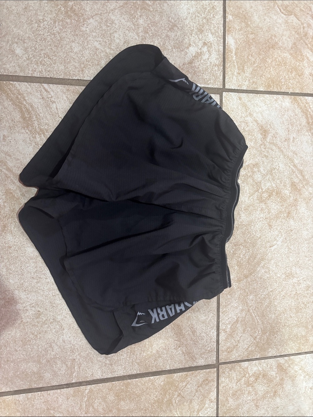 Black Gymshark shorts size xs